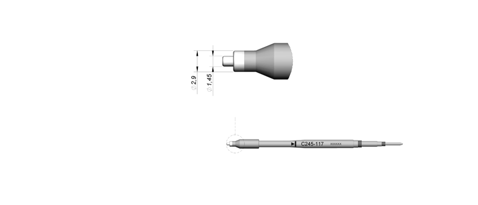 C245117 - For Through hole soldering
